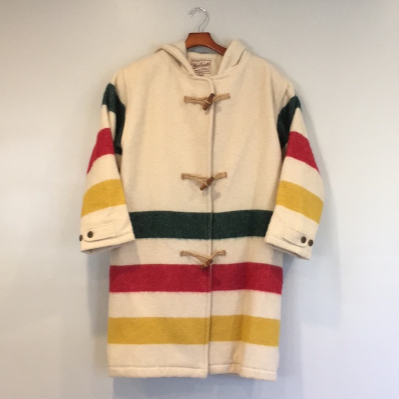 Woolrich Jackets & Blazers - WOOLRICH “Hudson Bay” wool blanket coat (M)